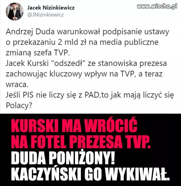 Prezydent Duda nie ma zbyt wiele do powiedzenia