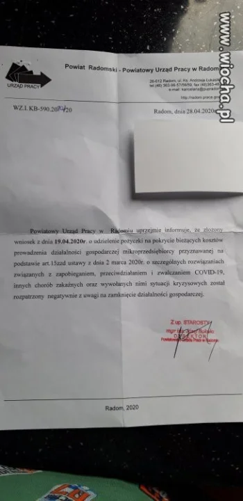 Rzeczywista pomoc radomskiego urzędu pracy