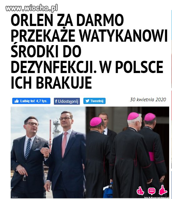 Hojność Orlenu