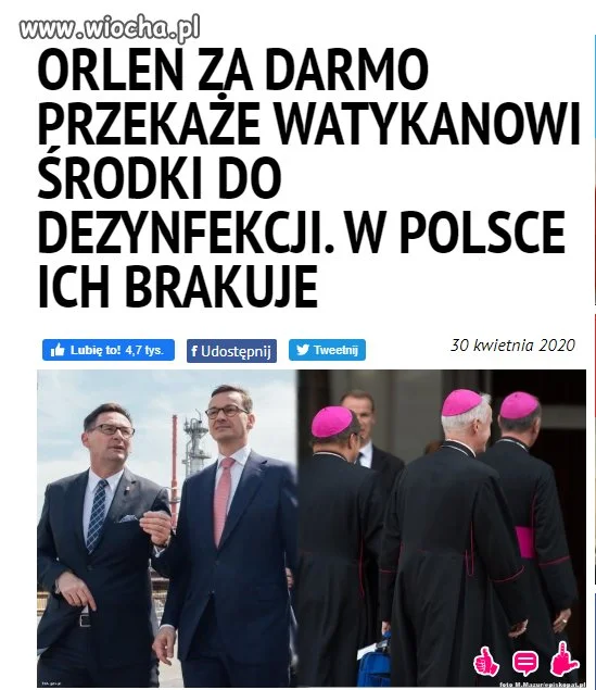 Hojność Orlenu