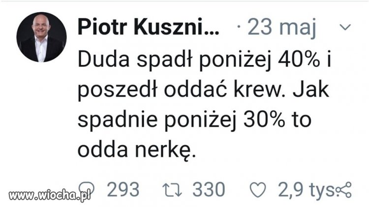 Oby mu tylko