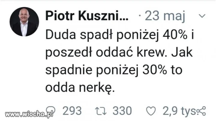 Oby mu tylko