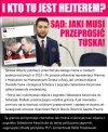 I kto tu jest hejterem?