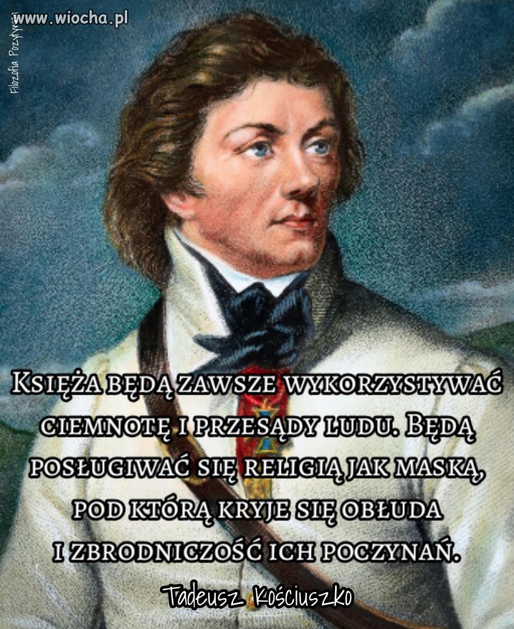 Lewacki Kościuszko?