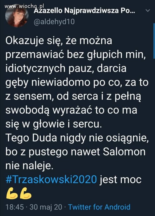 Nie żebym był zwolennikiem