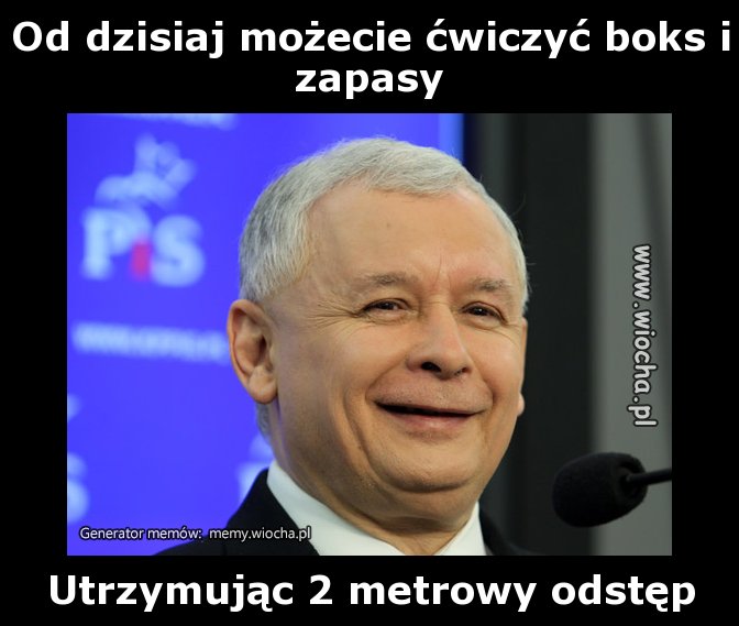 Od dzisiaj możecie ćwiczyć boks i zapasy