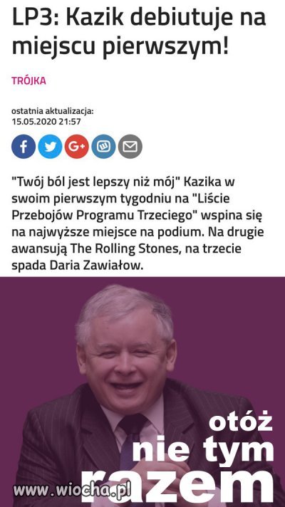 Polskie Radio usuwa Listę przebojów z utworem