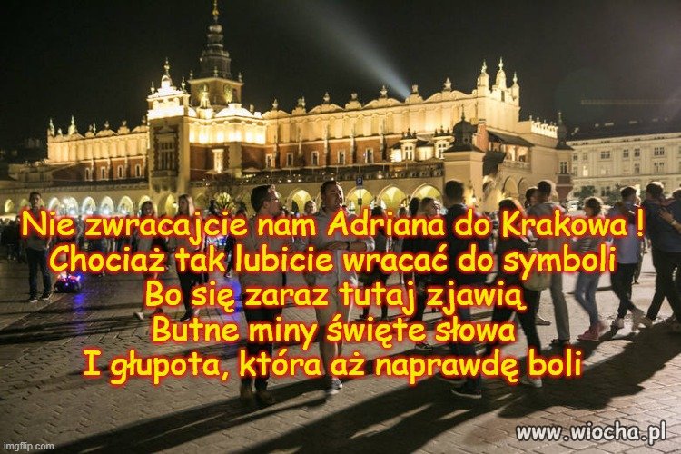 To co z nim zrobić, w Krakowie go nie chcą!
