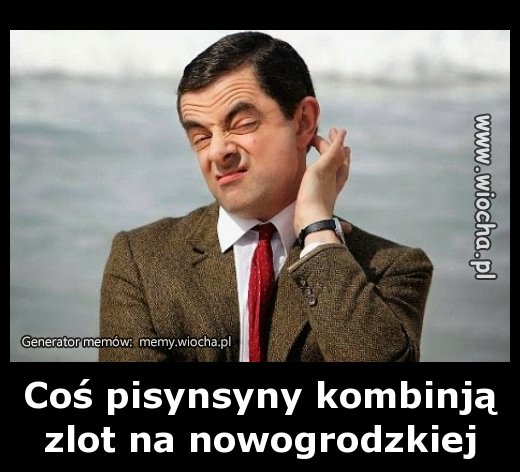Coś pisynsyny kombinują zlot na nowogrodzkiej