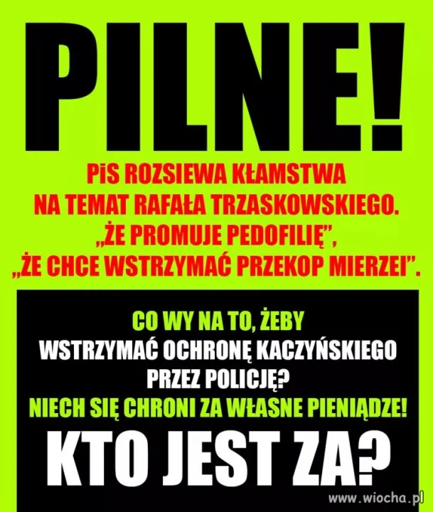 Jestem jak najbardziej za