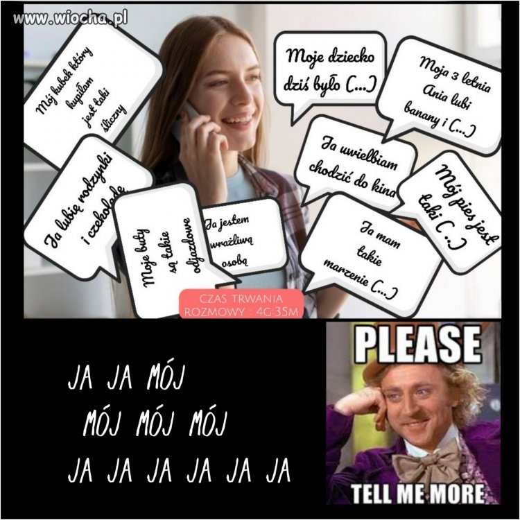 Ach ,  Twój monolog 