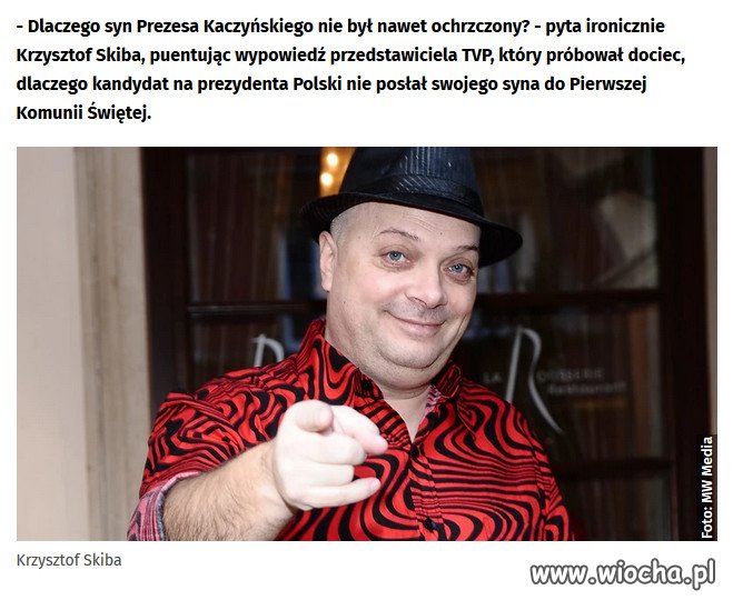 TVP pyta Trzaskowskiego, dlaczego jego syn nie był u komunii.