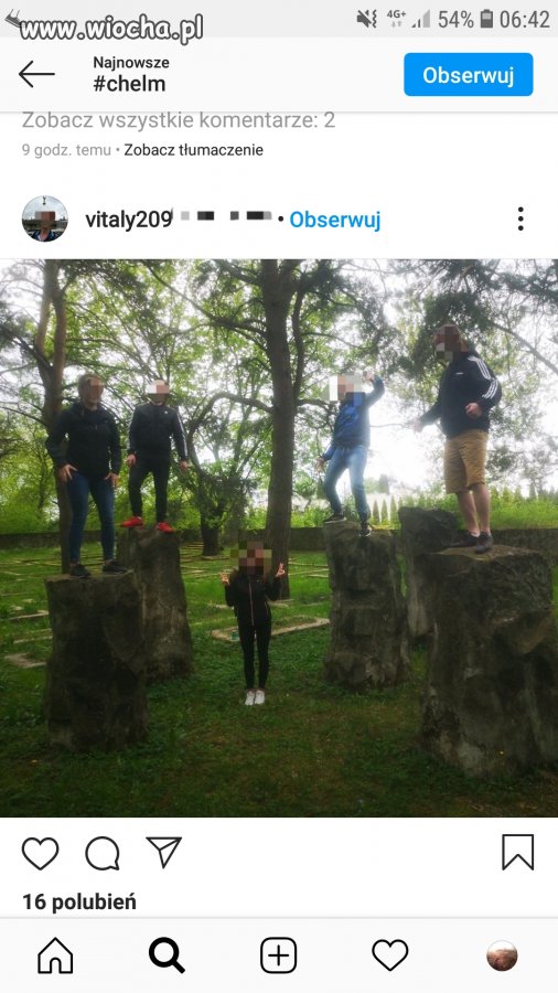 CHEŁM Sesja na cmenatrzu wojennym