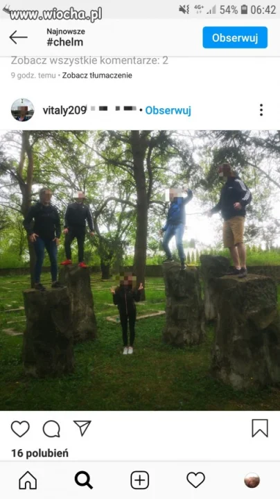 CHEŁM Sesja na cmenatrzu wojennym