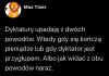 Dyktatura z dykty ...