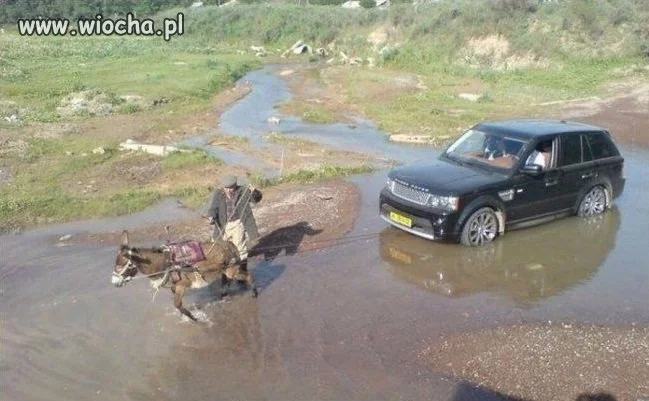 Gdzieś tu jest terenówka
