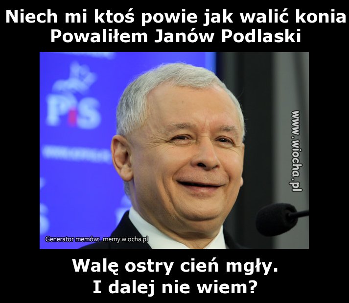 Niech mi ktoś powie jak walić konia