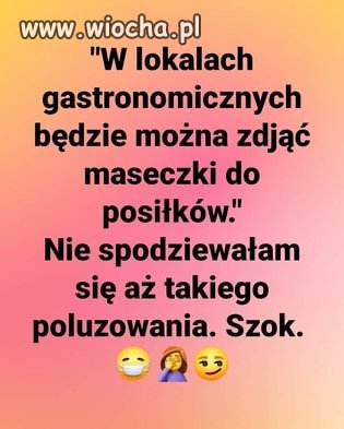 Miły gest min zdrowia