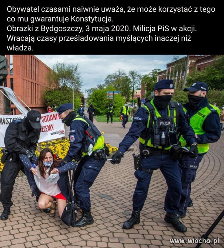 Maseczka jest,odstęp był