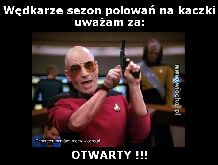 Wędkarze sezon polowań na kaczki uważam za:
