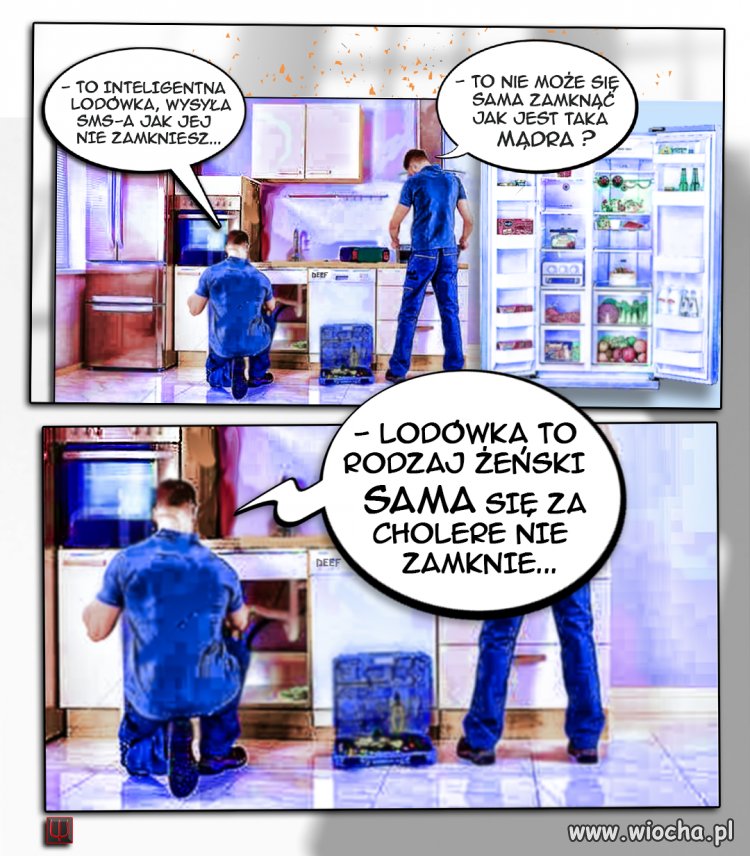  Zaprogramowana lodówka...