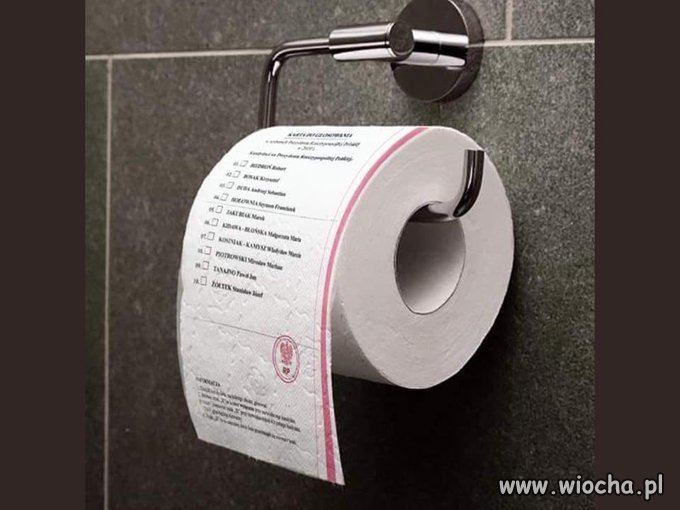 Głosowanie korespondencyjne. Odrywasz kartę, ...