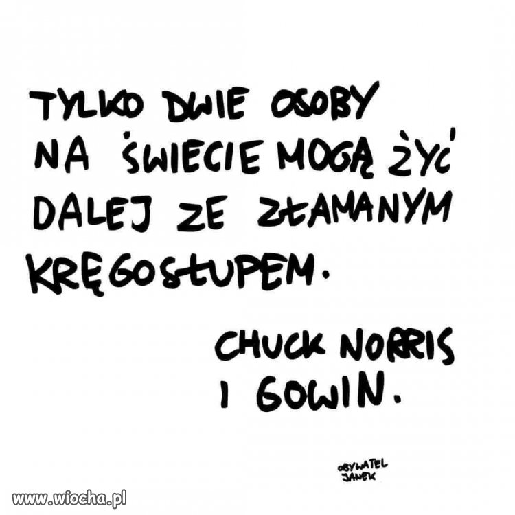 Ludzie bez kręgosłupa 