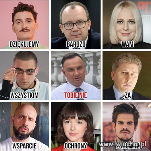 #przykre Panie Duda nie Prezydencie