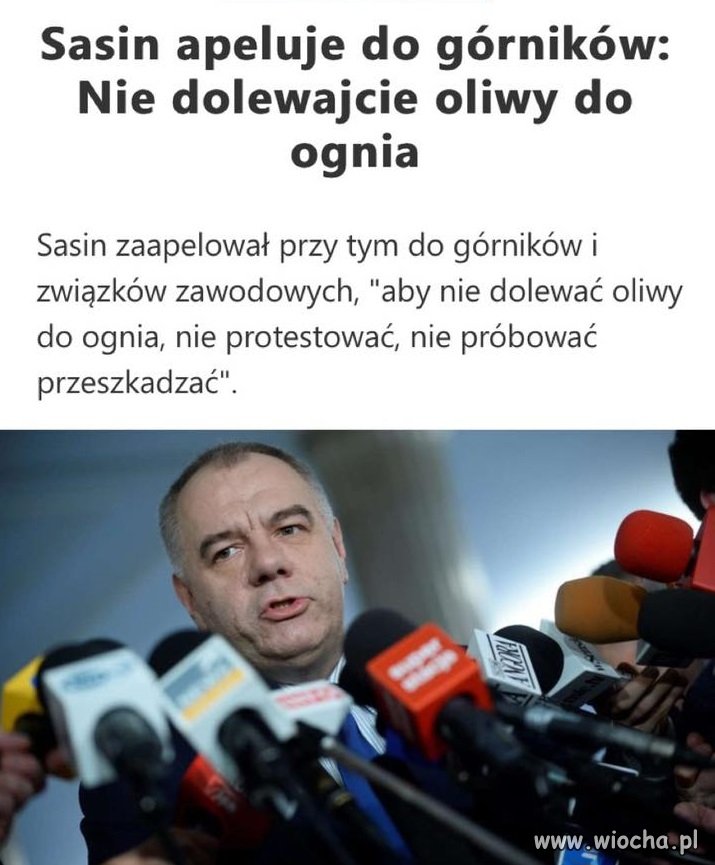 Macie popierać, nie przeszkadzać ...