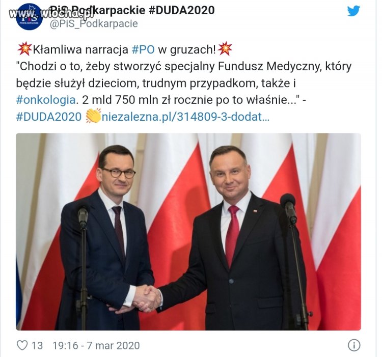 Pisy pamiętacie te obiecane miliardy na onkologię?