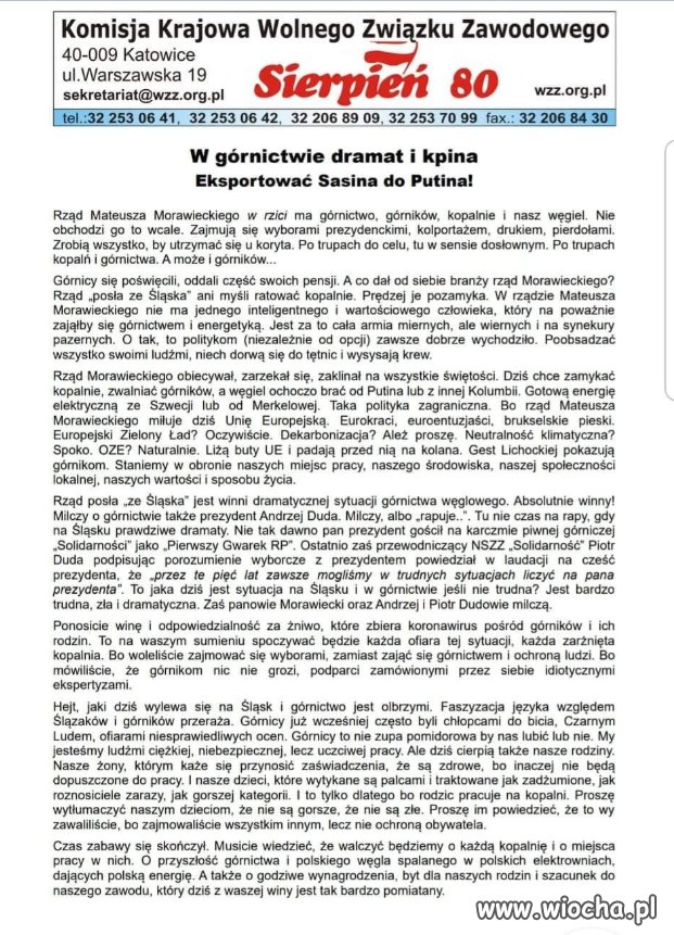 Gorzka prawda o górnictwie.