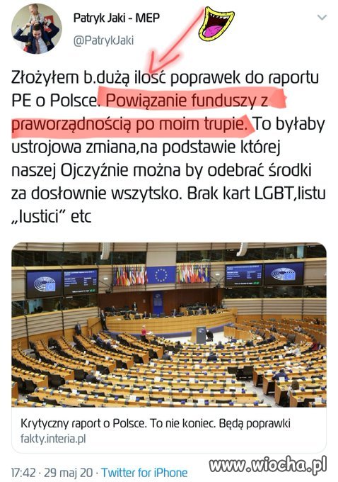 Czy Jaki już sobie zamówił mszę 