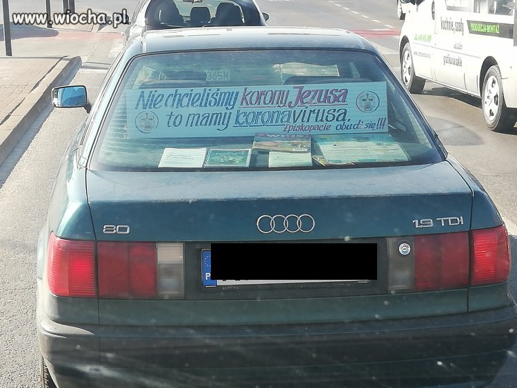 Taka sytuacja na mieście. 