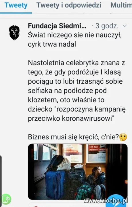 Pierwsza klasa ostatni wagon
