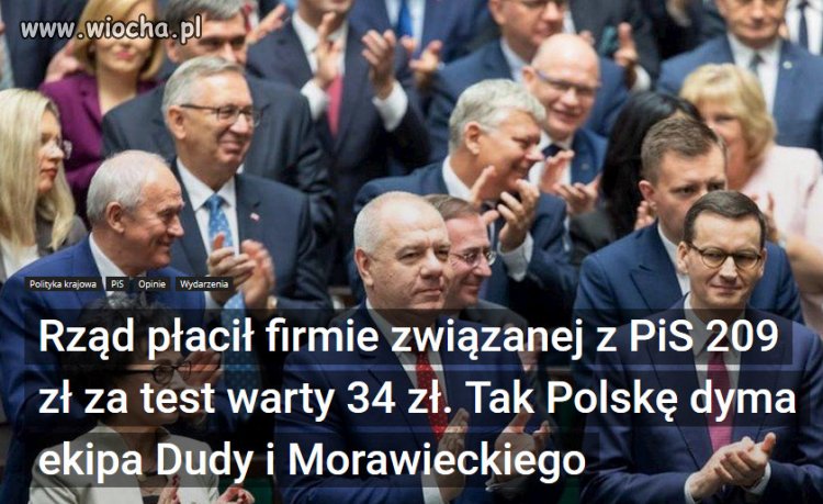 Morawiecki promuje firmy powiązane z PiS