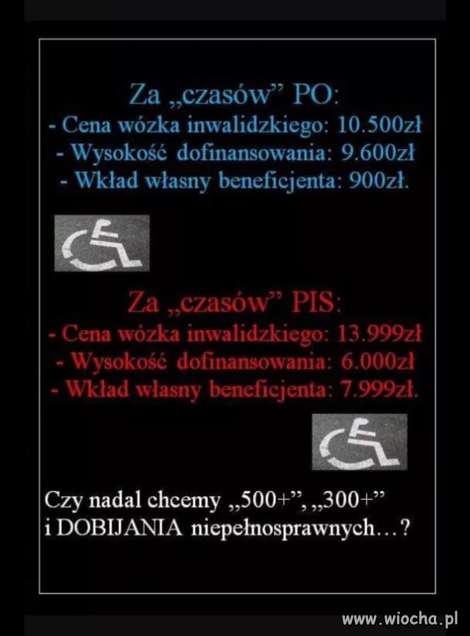 W tym przypadku konkretnie rozchodzi