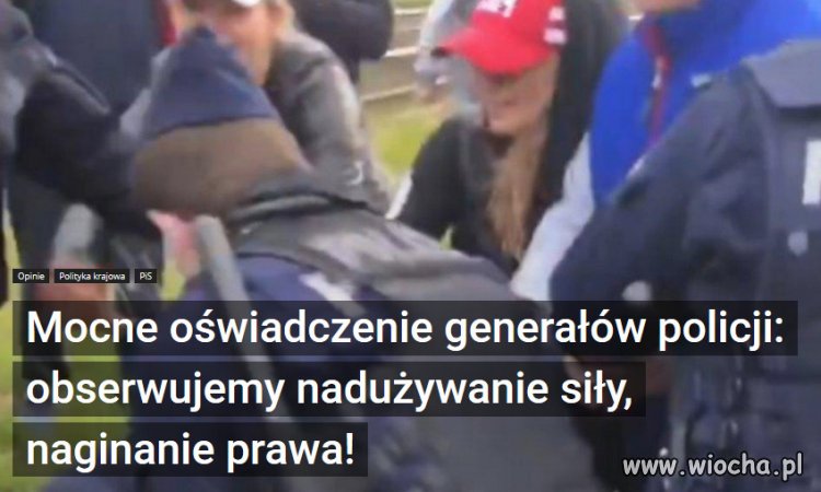 Apel Zarządu Stowarzyszenia Generałów Policji
