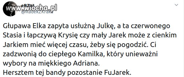 Analiza sytuacji politycznej w naszym kraju