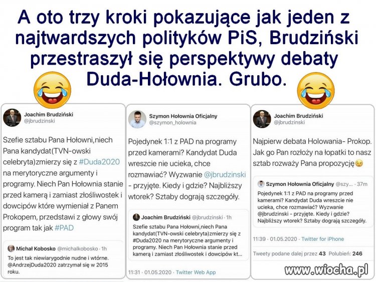 Najpierw wyzwij na pojedynek później się o...