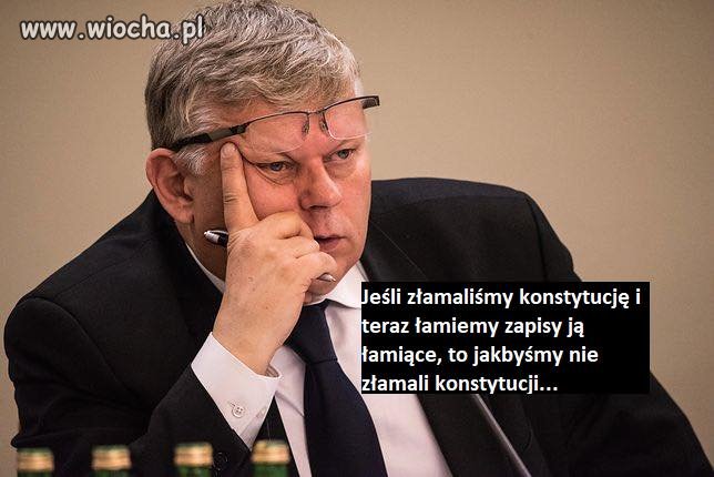 Pierwszy filozof PiSu myśli ...