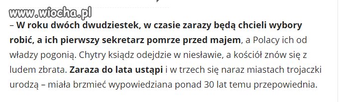Filip Fediuk: przepowiednie dla Polski
