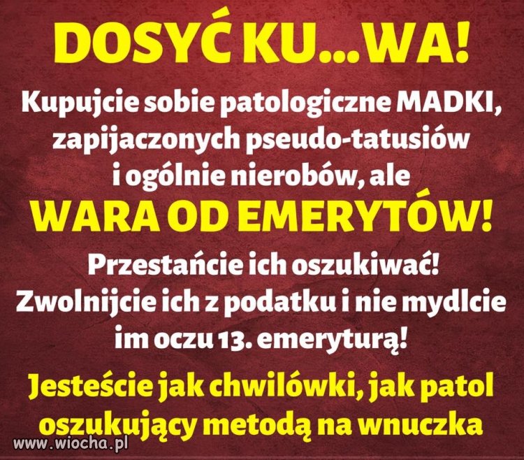 Jak to jest?całe życie ci zabierają
