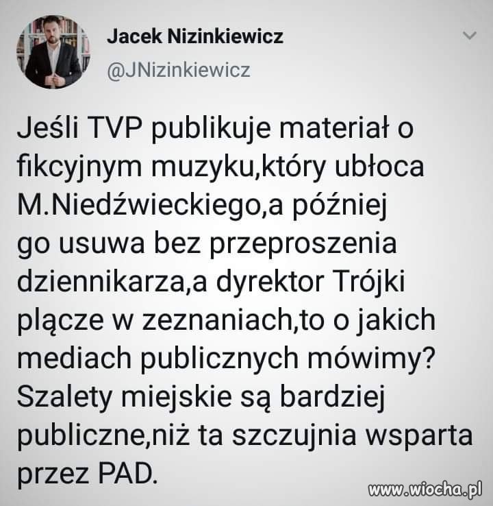 Szalety miejskie są bardziej publiczne...