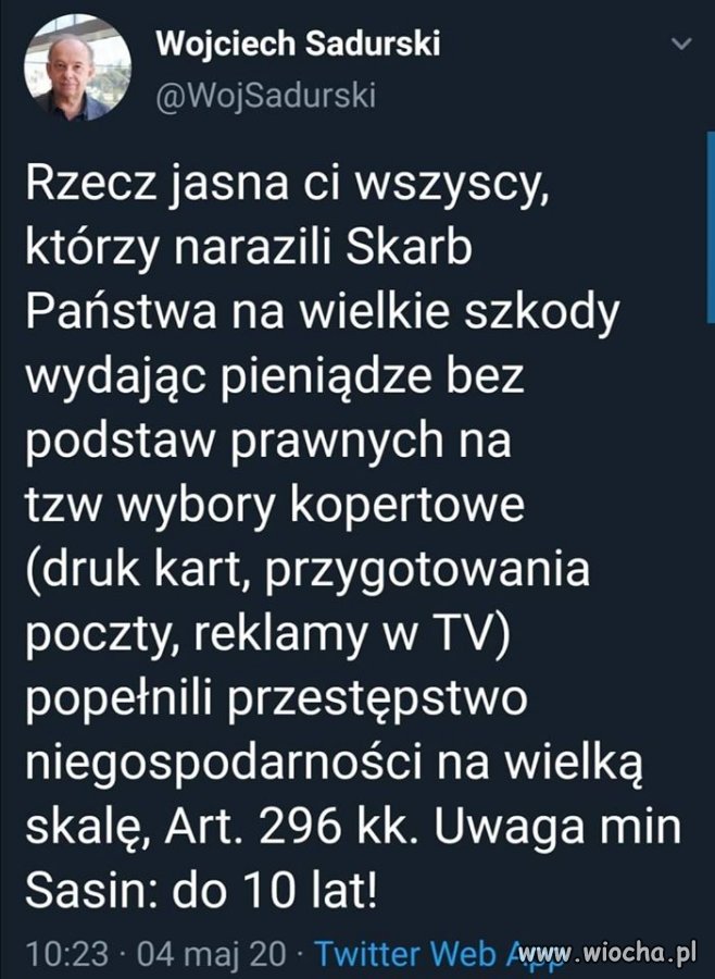 Jest to ścigane z urzędu