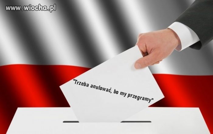 No i  gdzie te wybory?