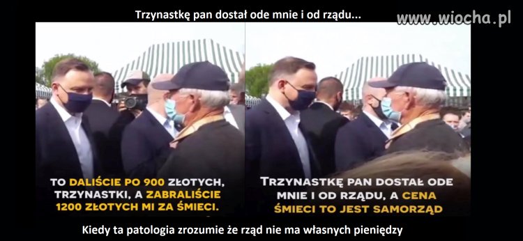 Pieniądze SĄ OD PODATNIKÓW a nie ,,ode mnie,,