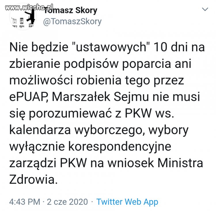 Ale pis kombinuje jakby tu zaszkodzić
