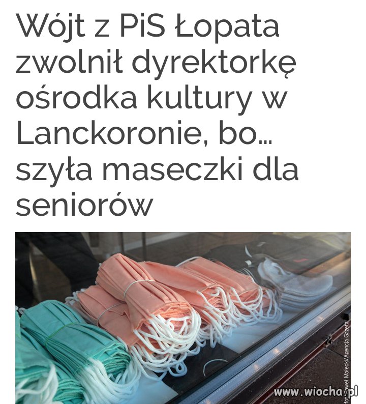 No bo jak to konkurencję Szumowskiemu robić