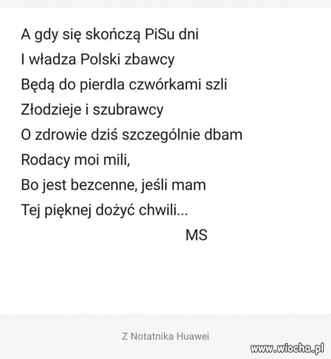 Będą czwórkami szli 