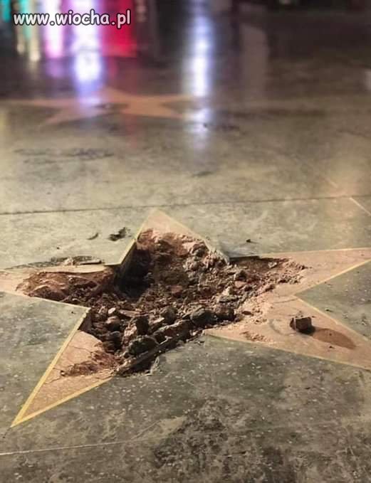 Gwiazda Trumpa w Alei Gwiazd